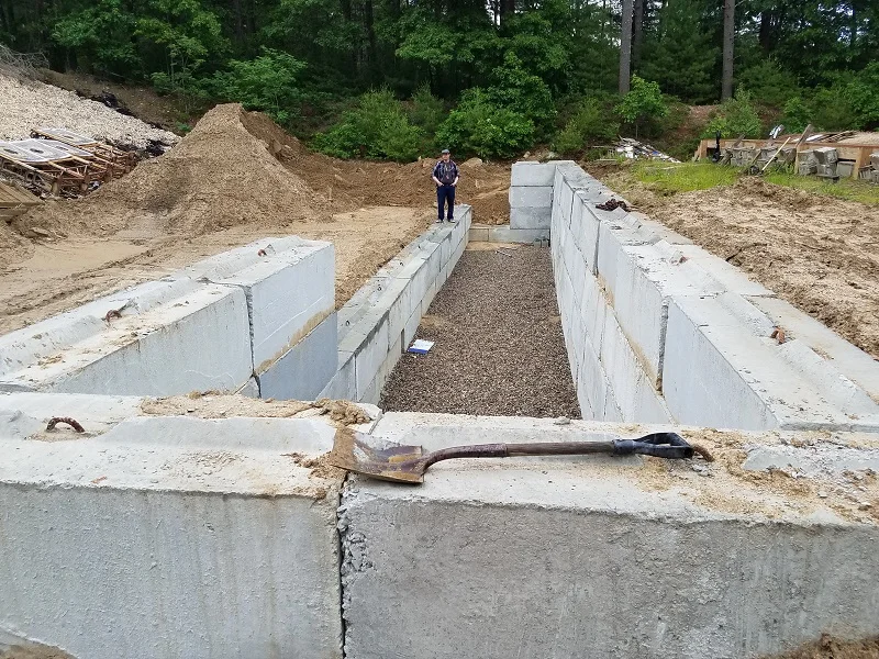 6/16/19: Next steps involve pouring a slab, reinstalling electricity, installing SASH target frames, and a new roof.