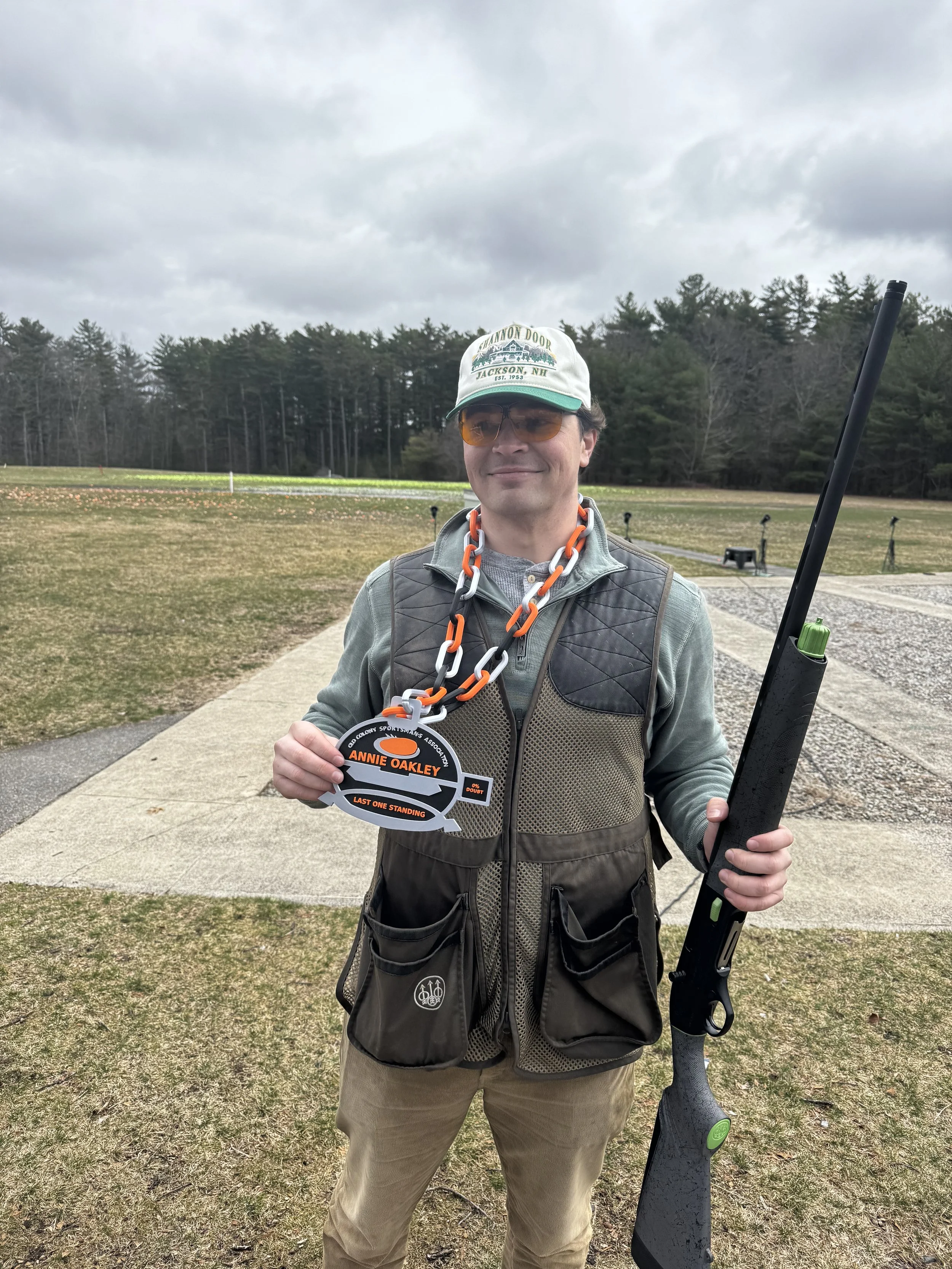 Winner of the Annie Oakley status, Congratulations.