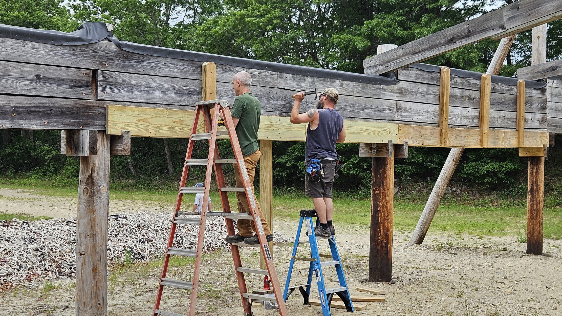 Range Repair (2025)

 

 Rebuilding portions of the no blue sky baffles. 