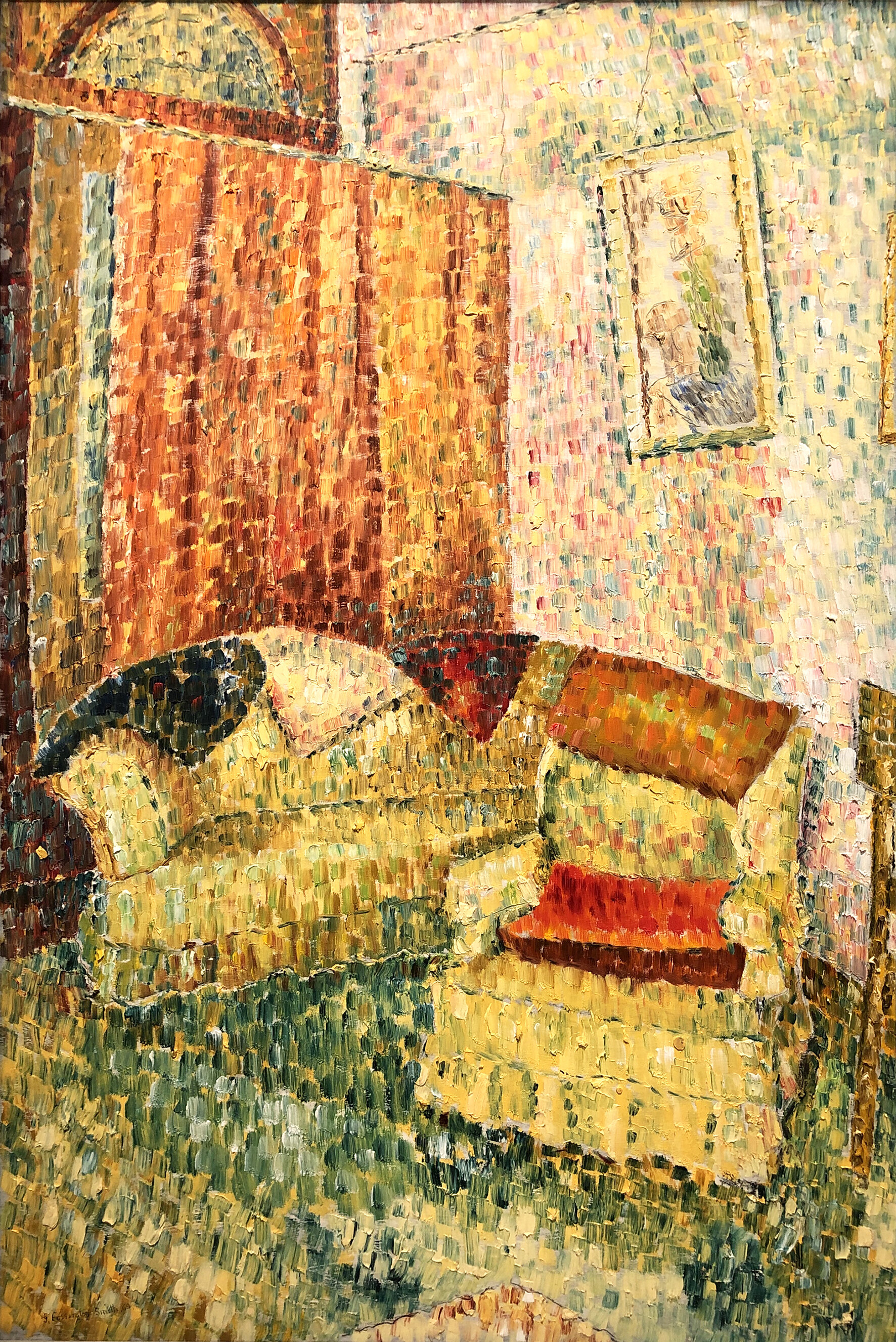 Grace Cossington Smith, ‘Cushions on the sofa’ 1969 