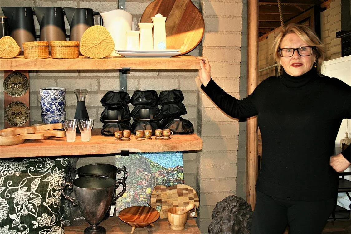 Angela taking the pop-up  plunge with eclectic décor