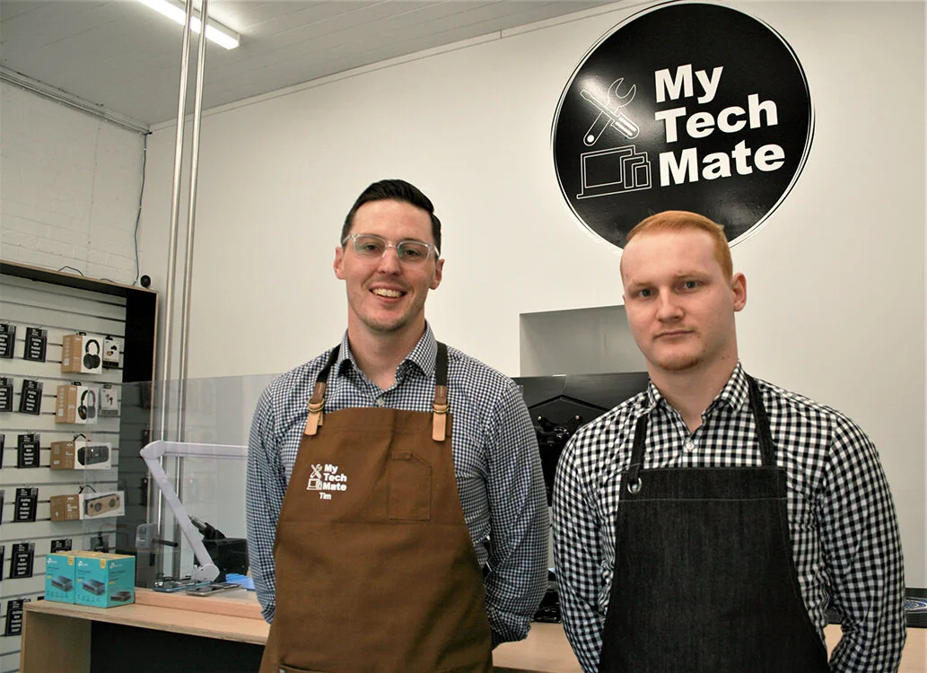 Tim and his Mate filling Colour City’s techie gap