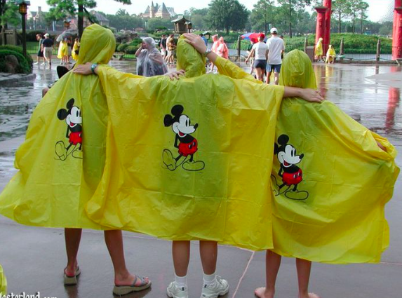 So versatile. The classic poncho works with a variety of footwear, bare feet and tails optional.
