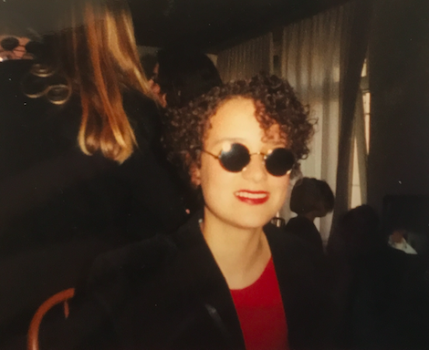 IT WAS THE 80's.. but what was I thinking. I may have inspired the sunglasses for The Matrix 