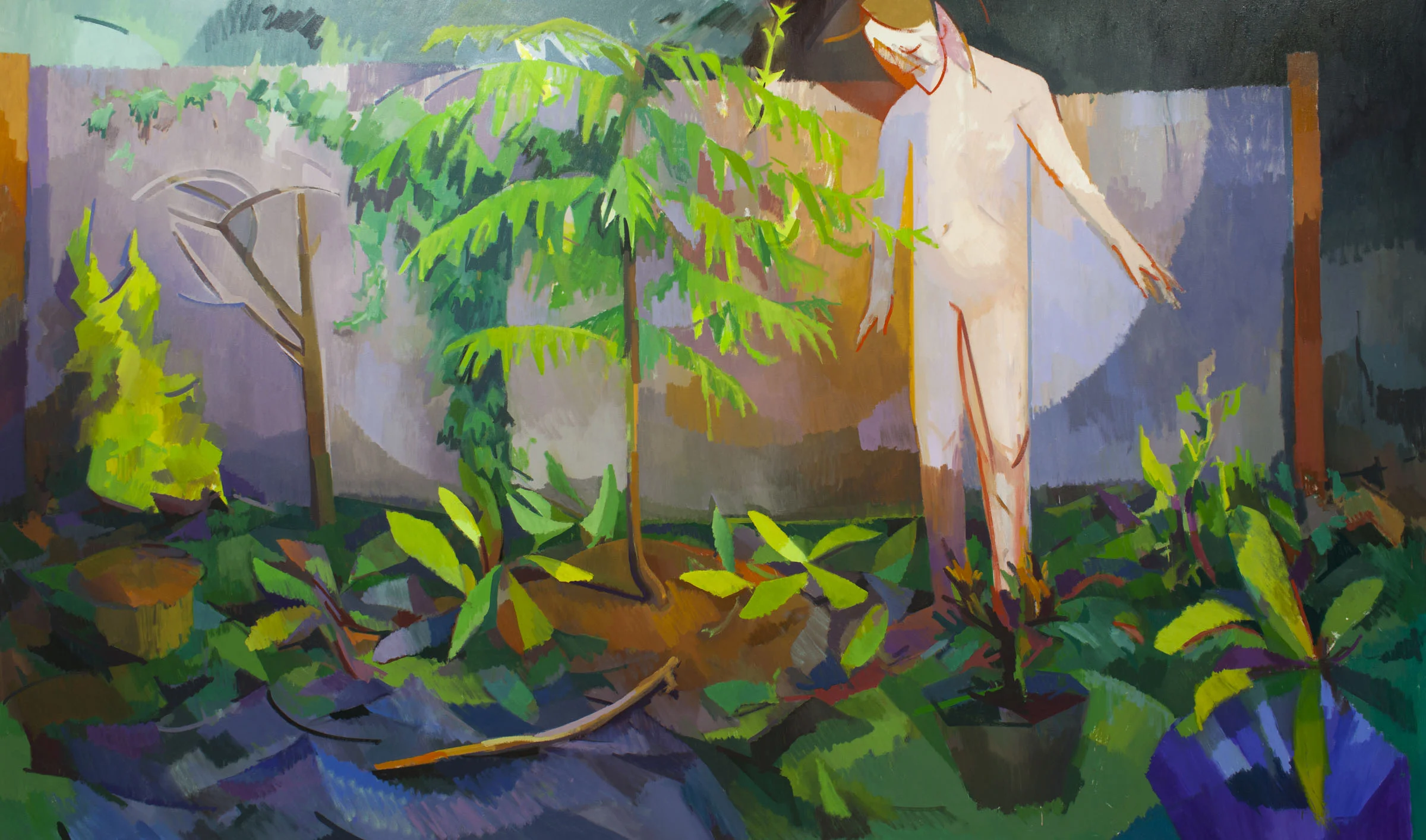 Watching Things Grow , Oil on Canvas, 2017