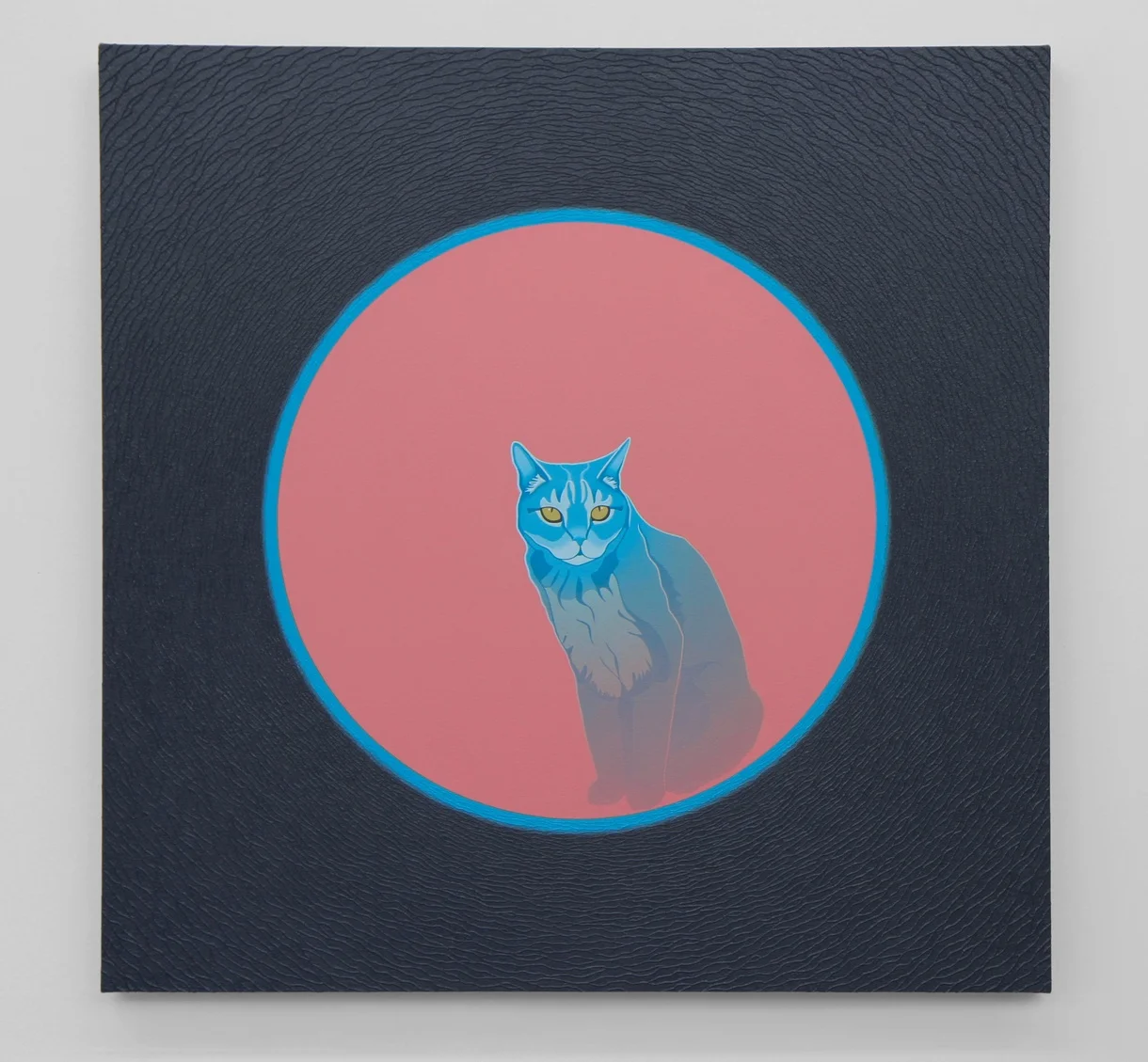 Ray , oil on canvas over panel, 2017