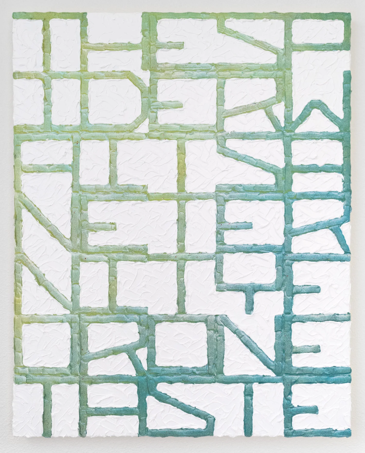The Spider Waits An Eternity For One Taste . Acrylic and enamel on canvas. 2017.