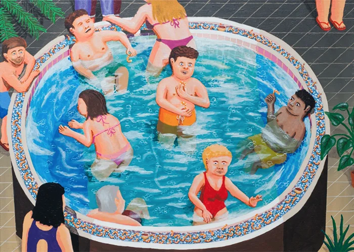 Endless Samples , Acrylic on Canvas, 2015