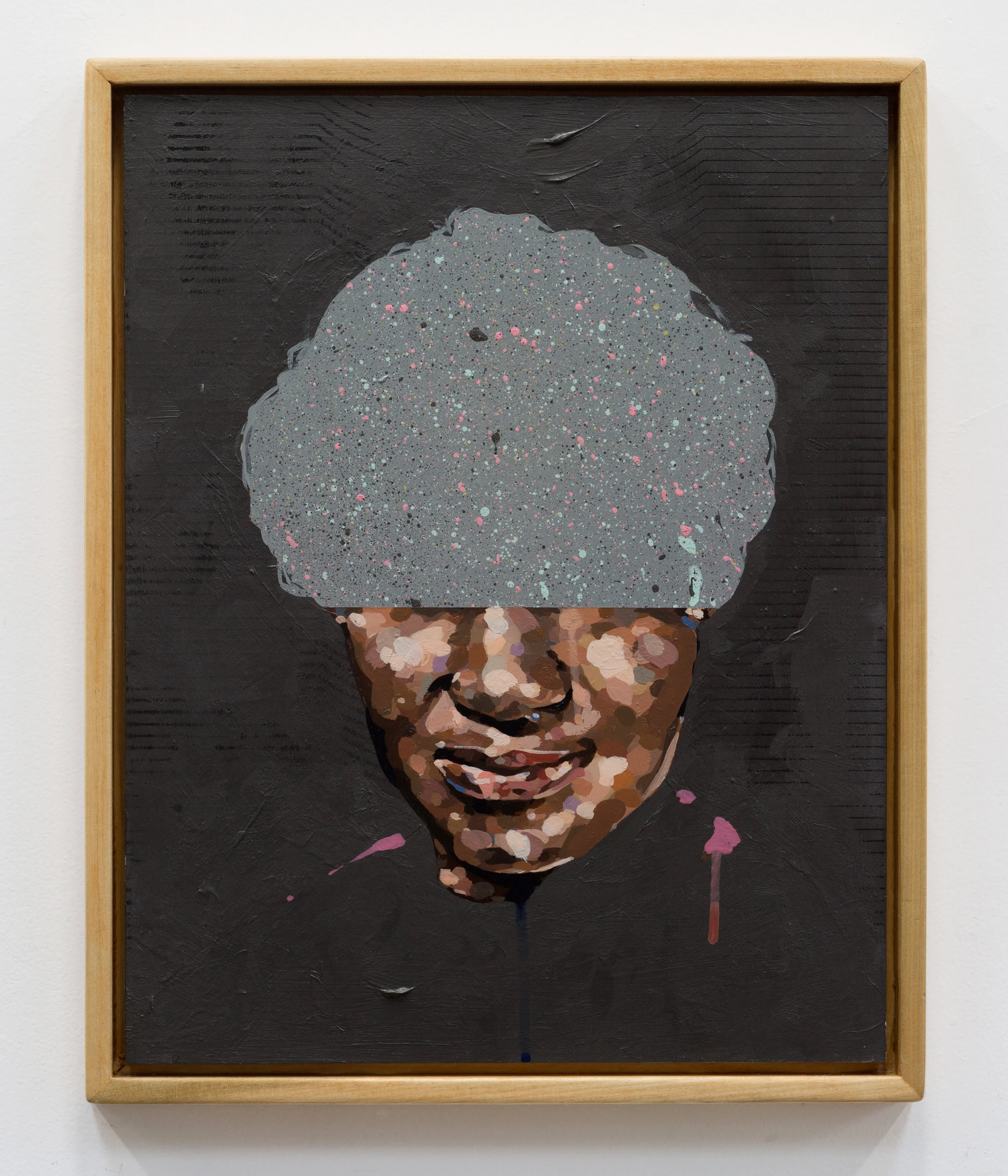 Foust , acrylic on panel, 2019