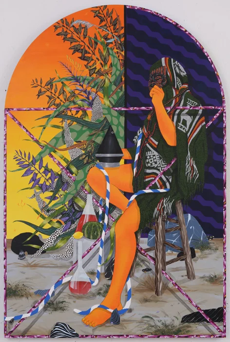 Geneology , acrylic on canvas, 2017