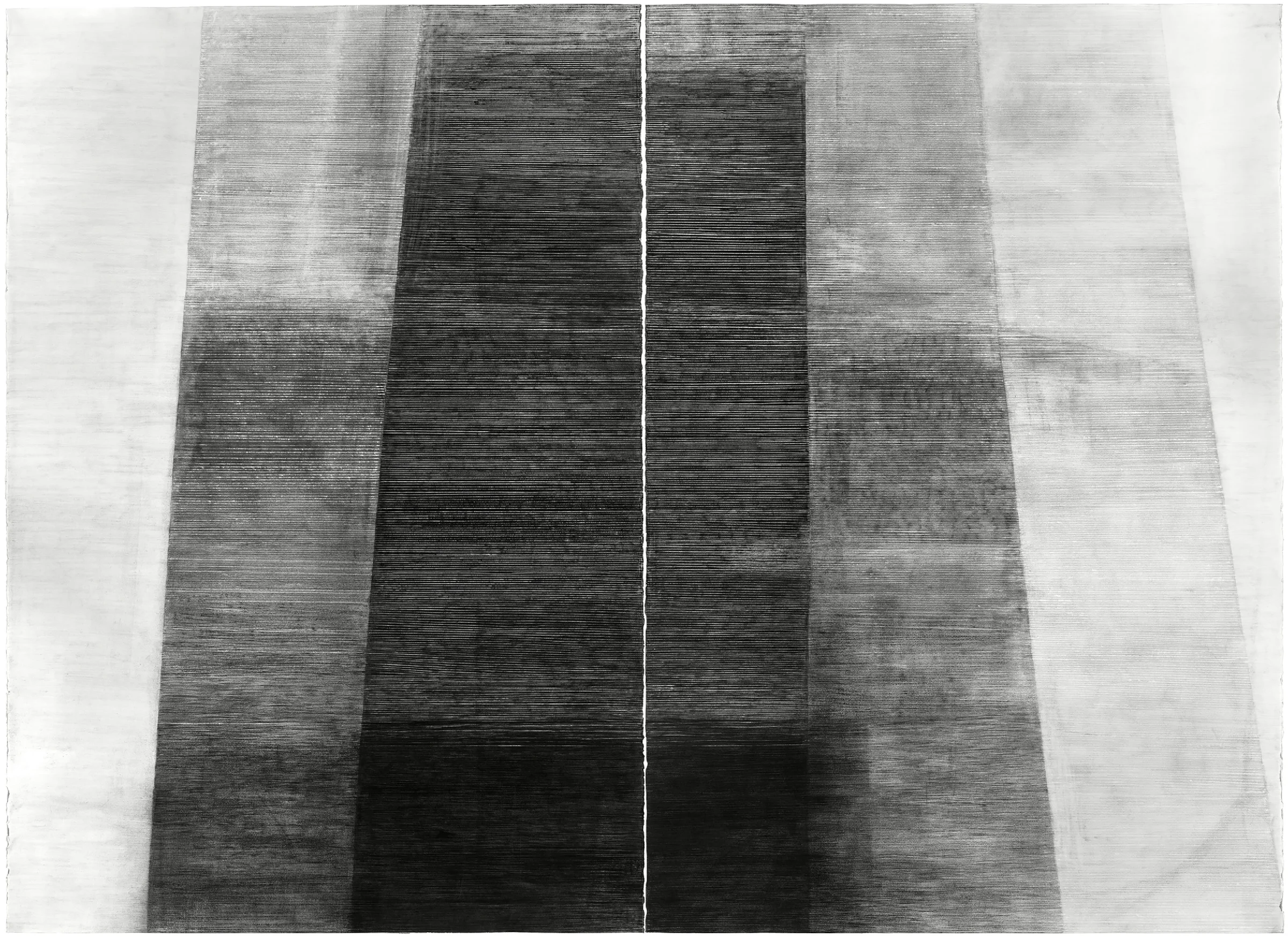 Untitled , Pencil and Charcoal on Paper, 2015
