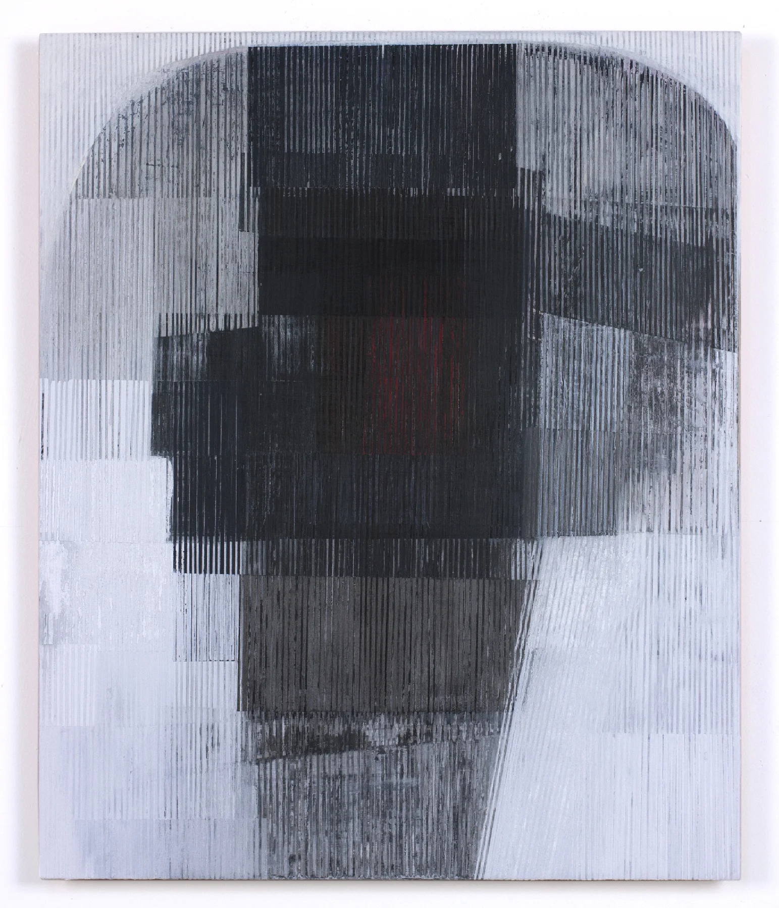 Out of Embers , Acrylic, Pigment, Gum Arabic, Flash Paint On Panel, 2017
