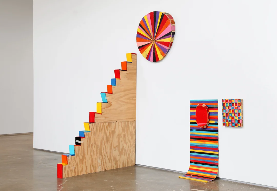Installation at Site131 , varies, paint, wood, and glue, 2016