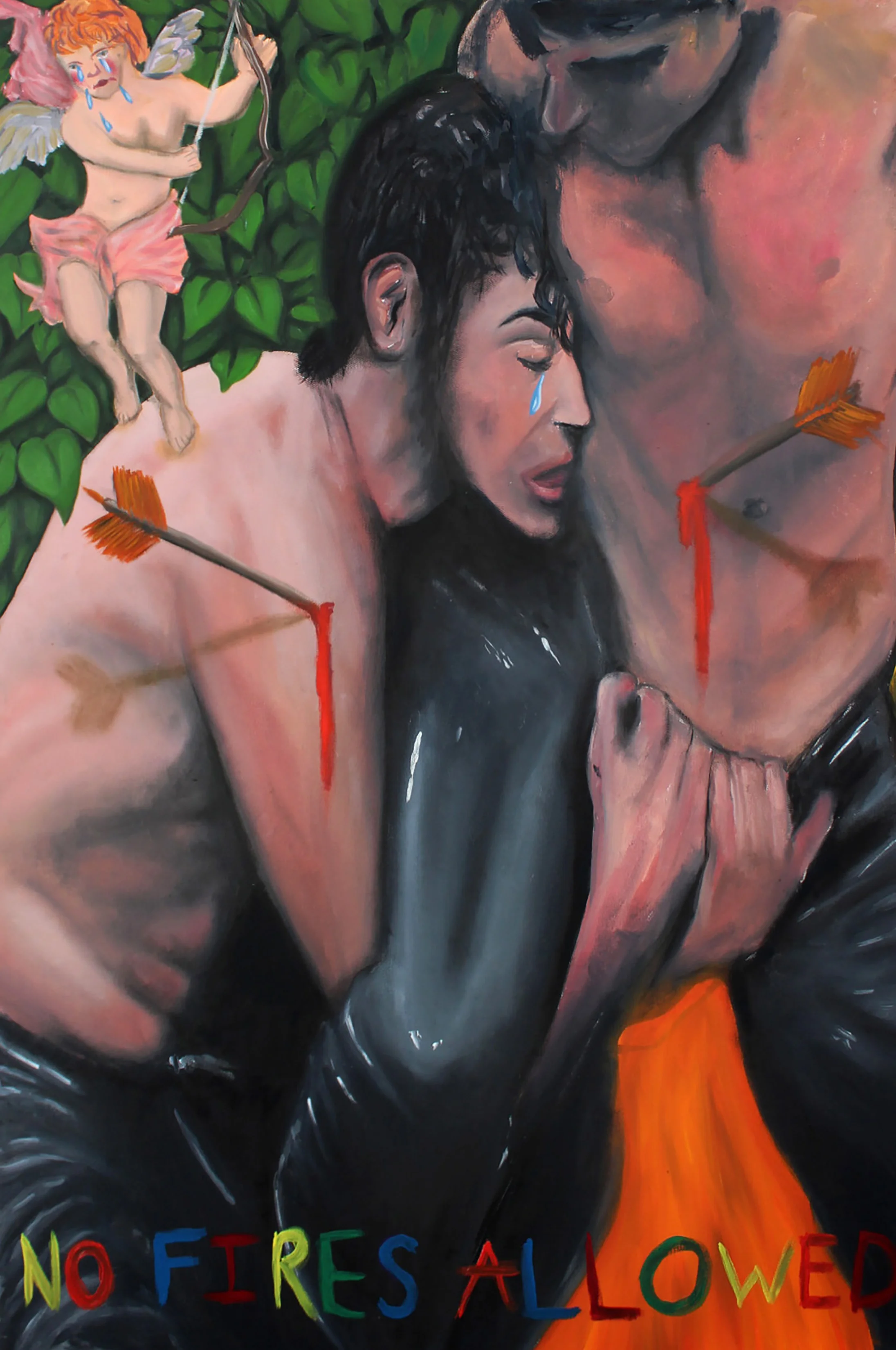 No Fires Allowed , Oil on Canvas, 2018