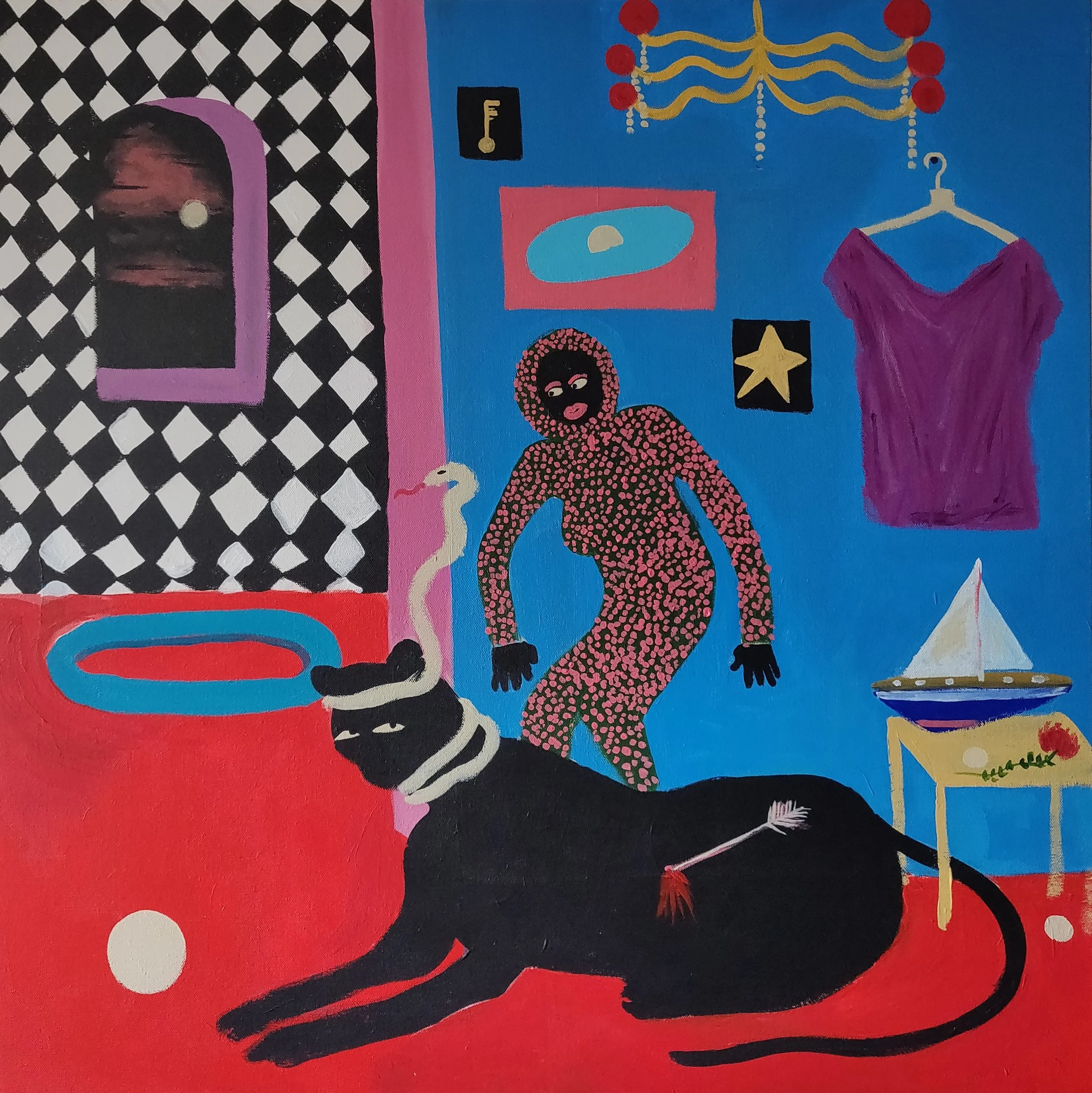 Before Atrophy Gets Us , Acrylic on Canvas, 2019