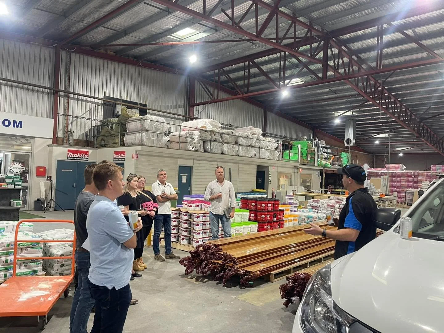 A great night hosting the Riverina Chapter of the Building Designers Association of Australia! 🍕🍻

We showcased product presentations from our trusted partners &mdash; James Hardie, KNAUF, Rondo, KelMat, and Fletchers Insulation, and hosted a facil