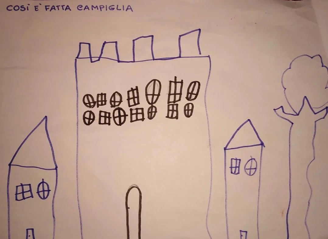 Emilio, 5 anni, vive a Campiglia