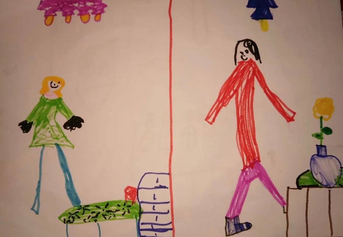 Anna, 8 ans, vit à Campiglia