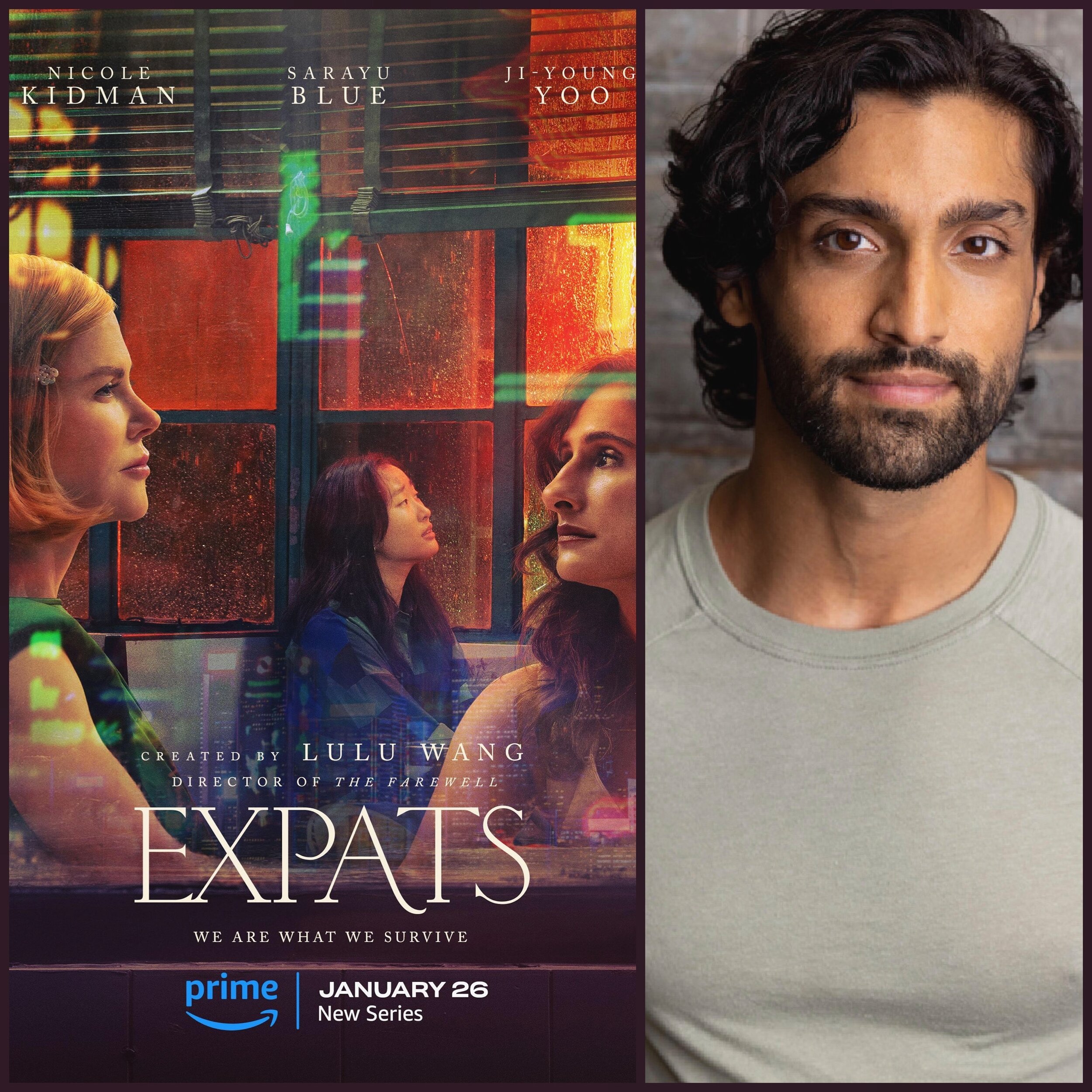 Congratulations to Rajiv Sharma for his work on &ldquo;Expats&rdquo; now streaming on Amazon Prime! #bookedit #expatsamazoneprime