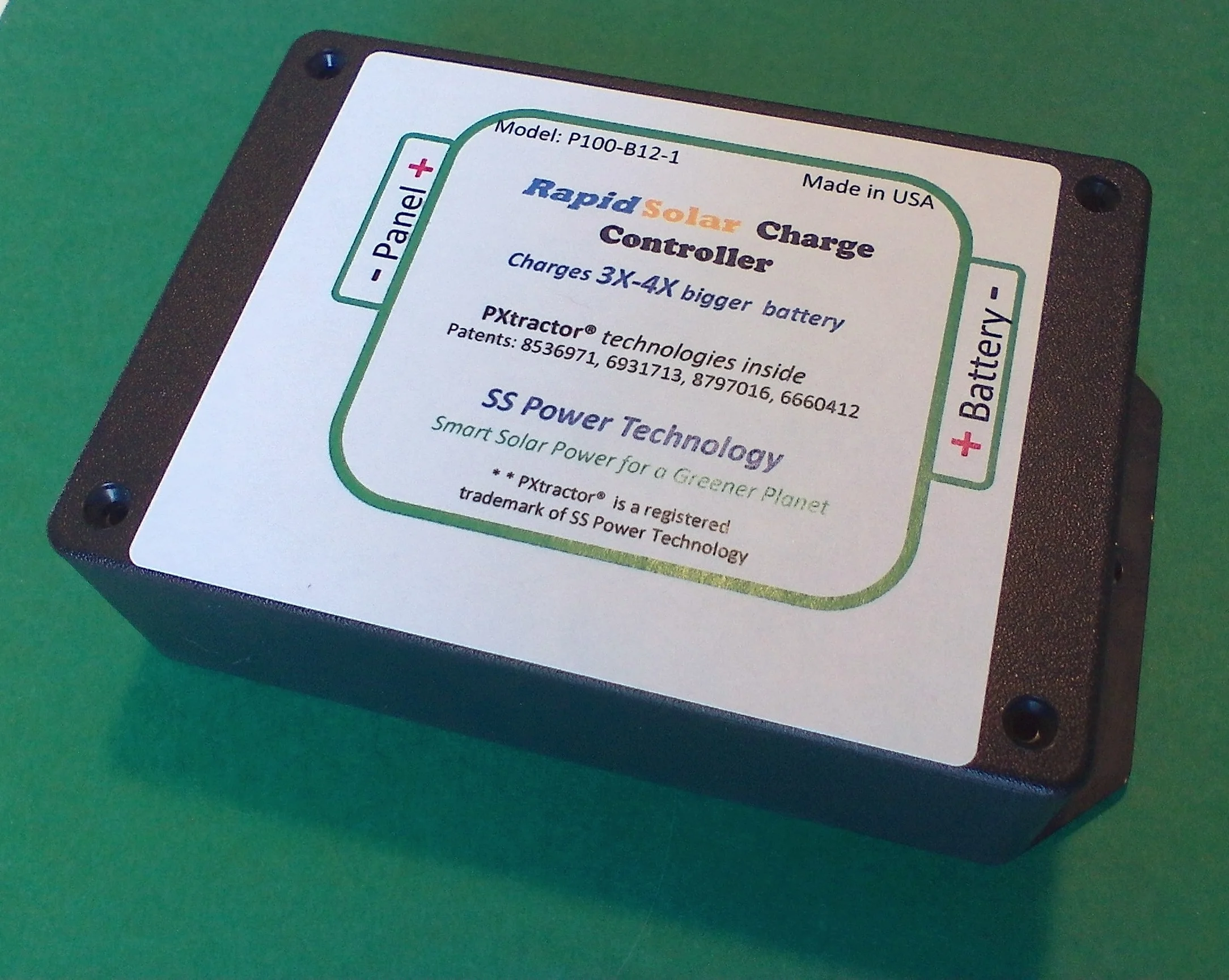 RapidSolar Charge Controller   Model P100-B12-1 