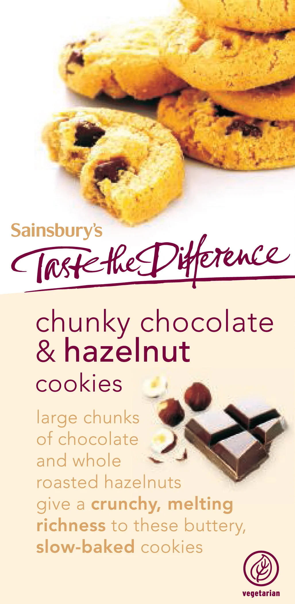 Packaging copy for Sainsbury’s