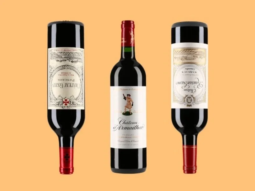 Marks &amp; Spencer en primeur Bordeaux wine labels