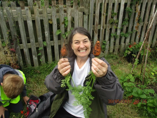 Harvest time at the allotment
