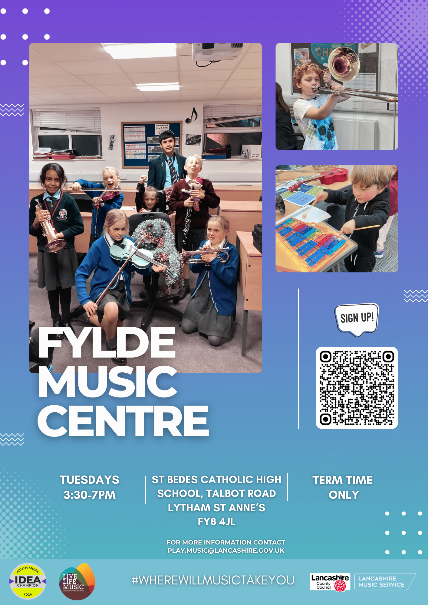 Fylde Music Centre Opportunities
