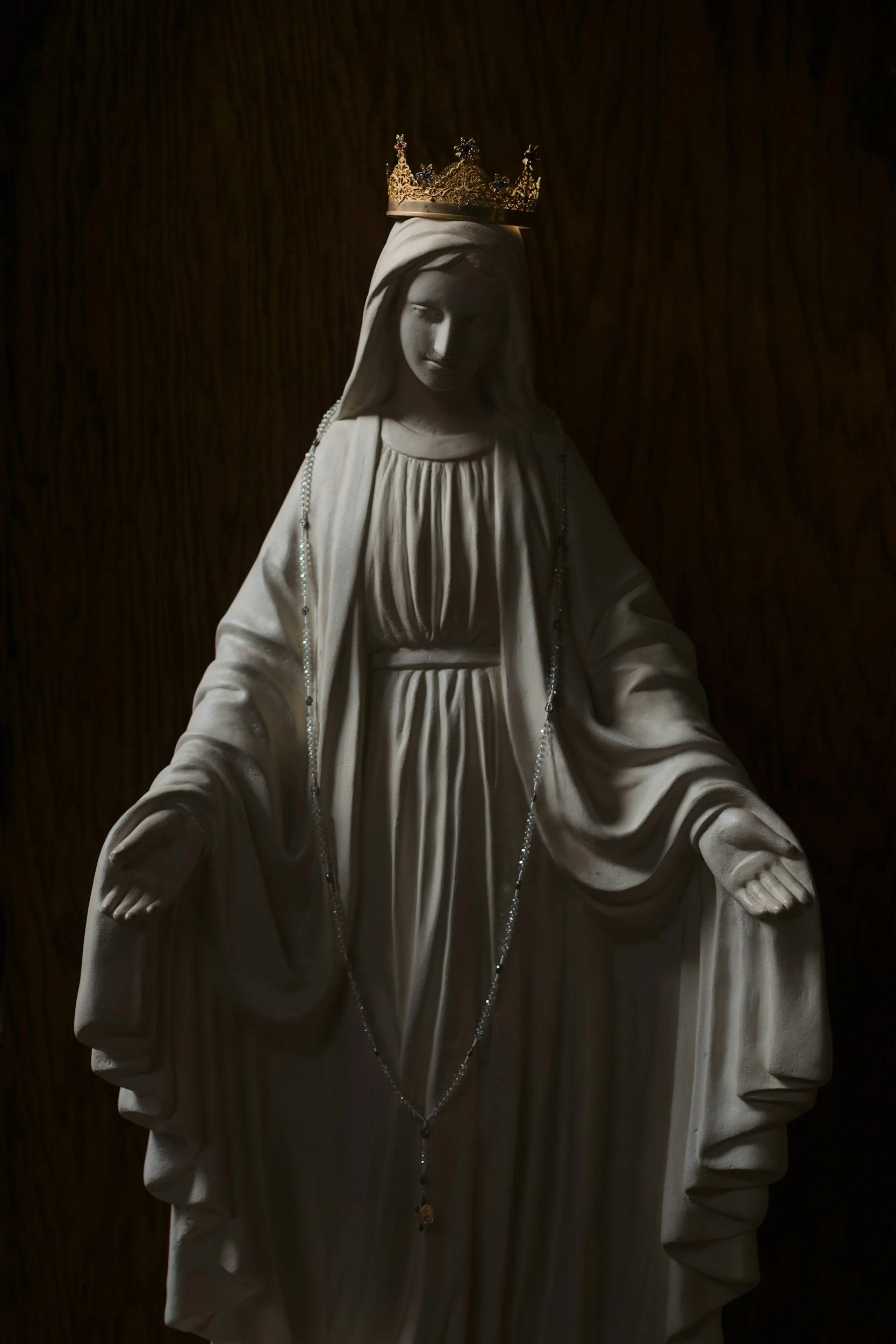 "As I kneel before you, as I bow my head in prayer."