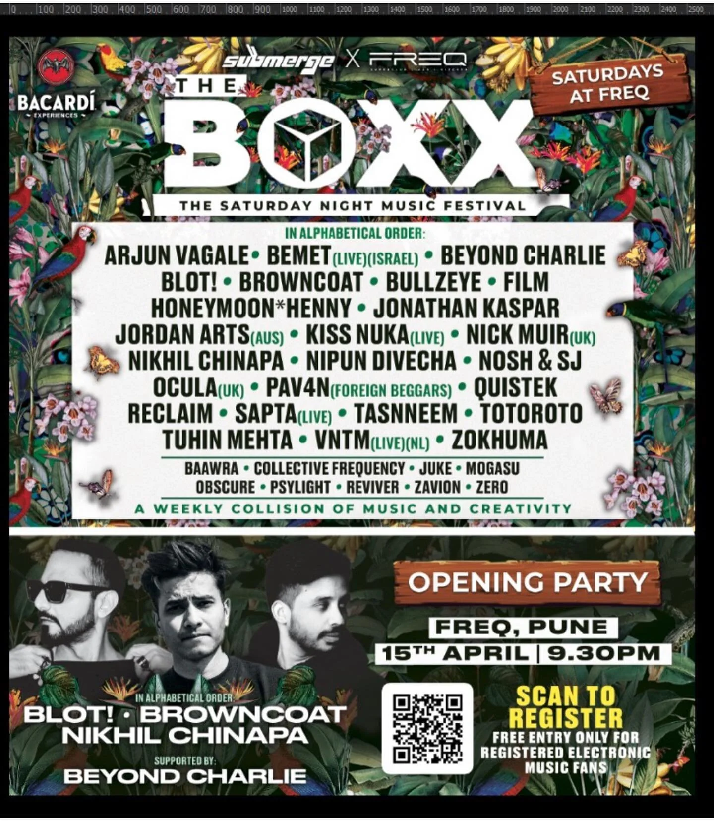 HEY PEEPS - how ye doin - just wanted to give an early heads up about a couple of events I&rsquo;m playing at a little later in the year, first in India for The Boxx festival @freq.club in Pune courtesy the amazing @nikhilchinapa! It&rsquo;s a season