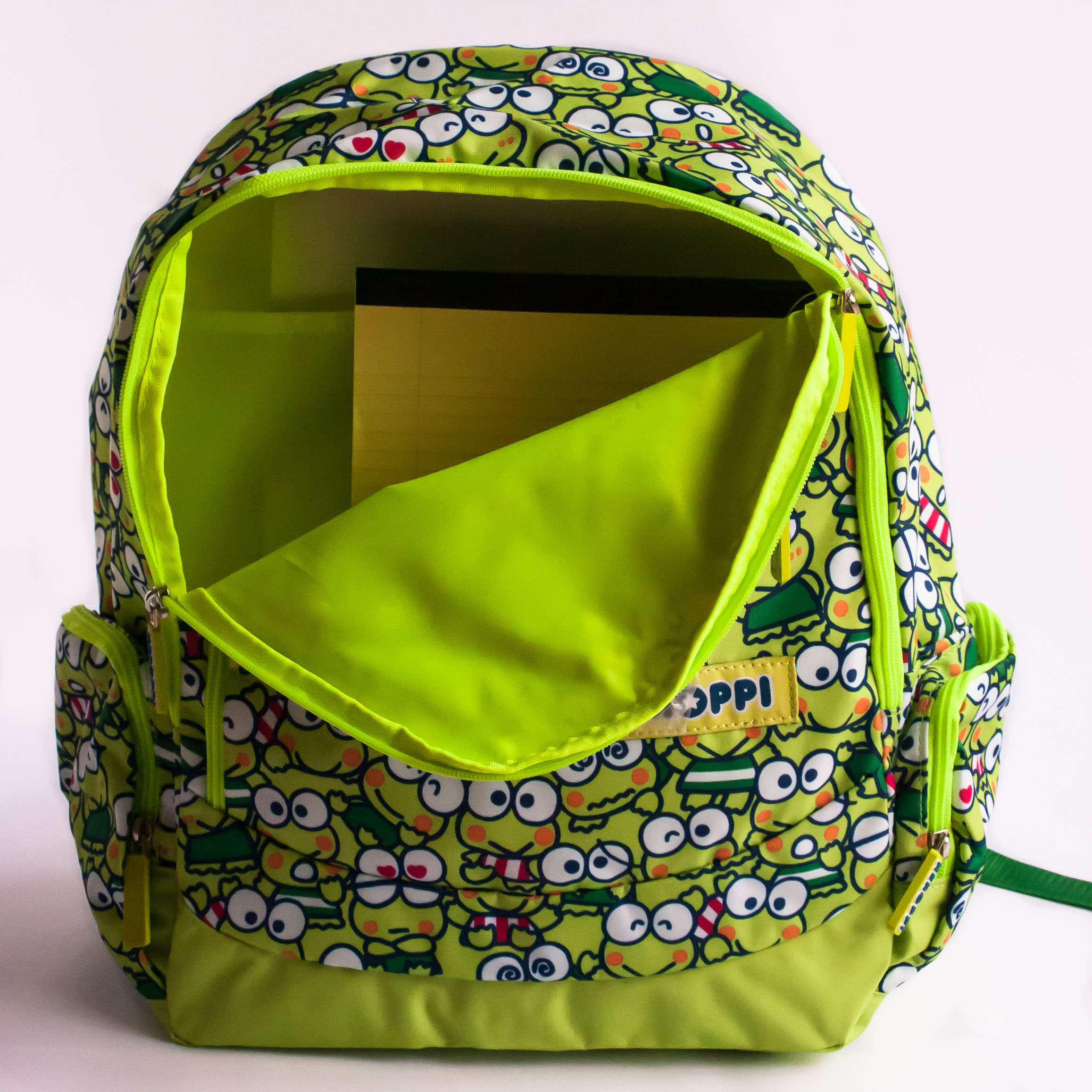 Keroppi Rucksack L - front open 2 CC.jpg