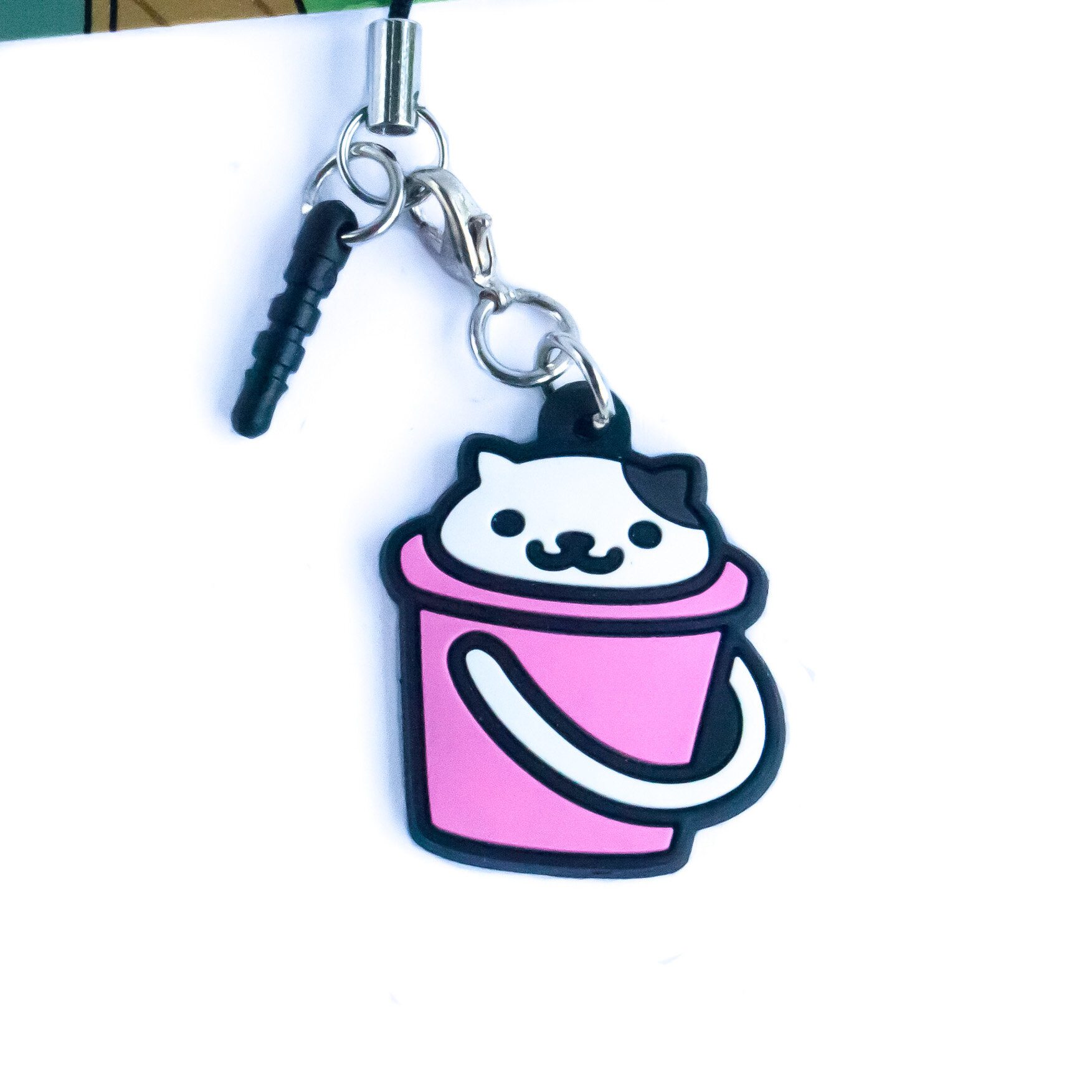Neko Atsume 3-Way Charm - Black & White-san