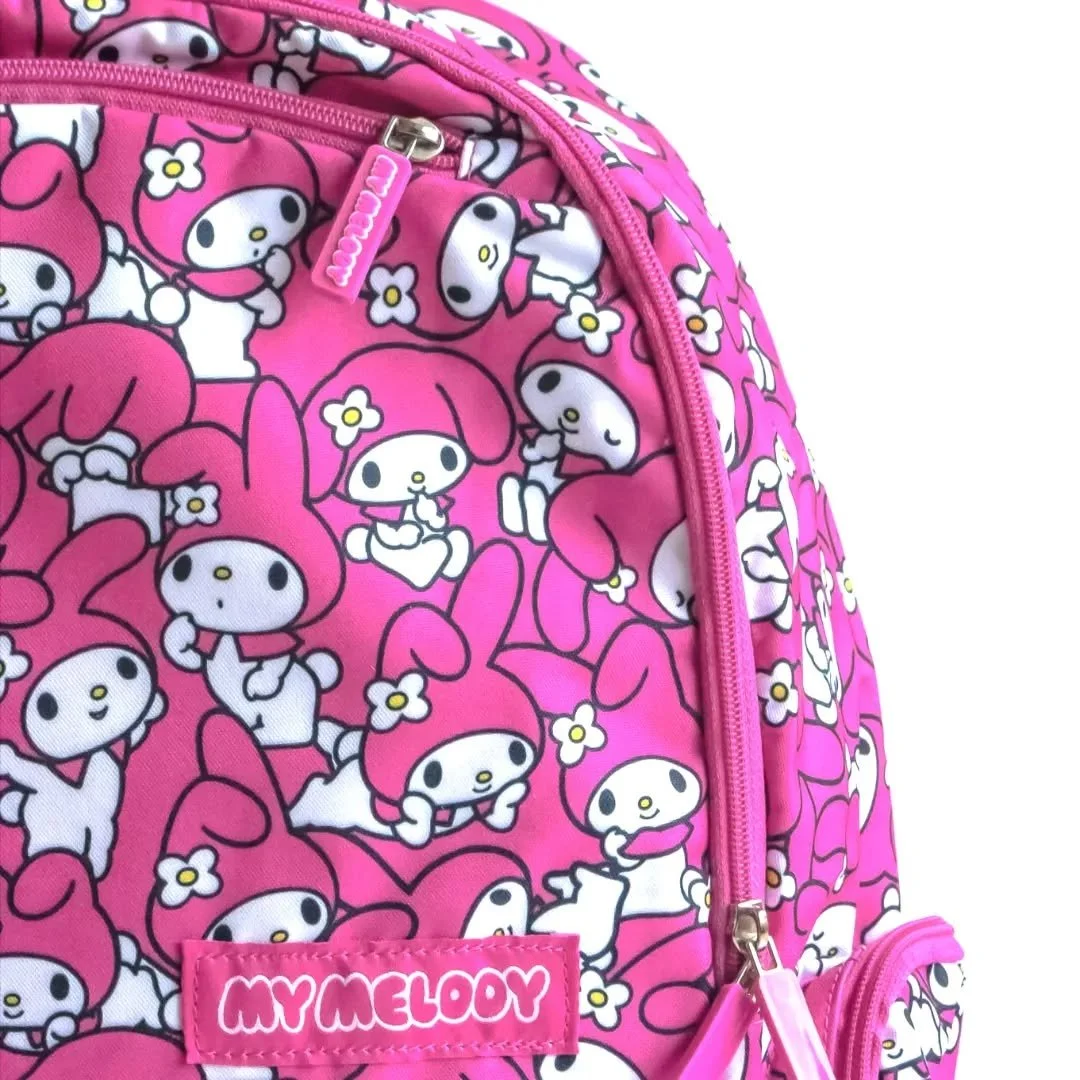 💕💖My Melody is always pretty in pink! 💖💕

Still have 2 left of this super practical and cute rucksack! It has lots of pockets as well as a laptop sleeve area and it's still 💖💖💖! 

I love the tiny cute bags but I also carry way too much around 