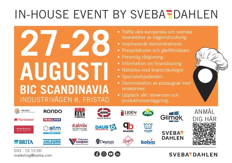 Sveba Dahlen In-House Event 2025
