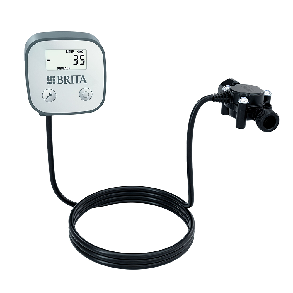 Flödesmätare/vattenmätare med display 3/8" 10-100 l/h