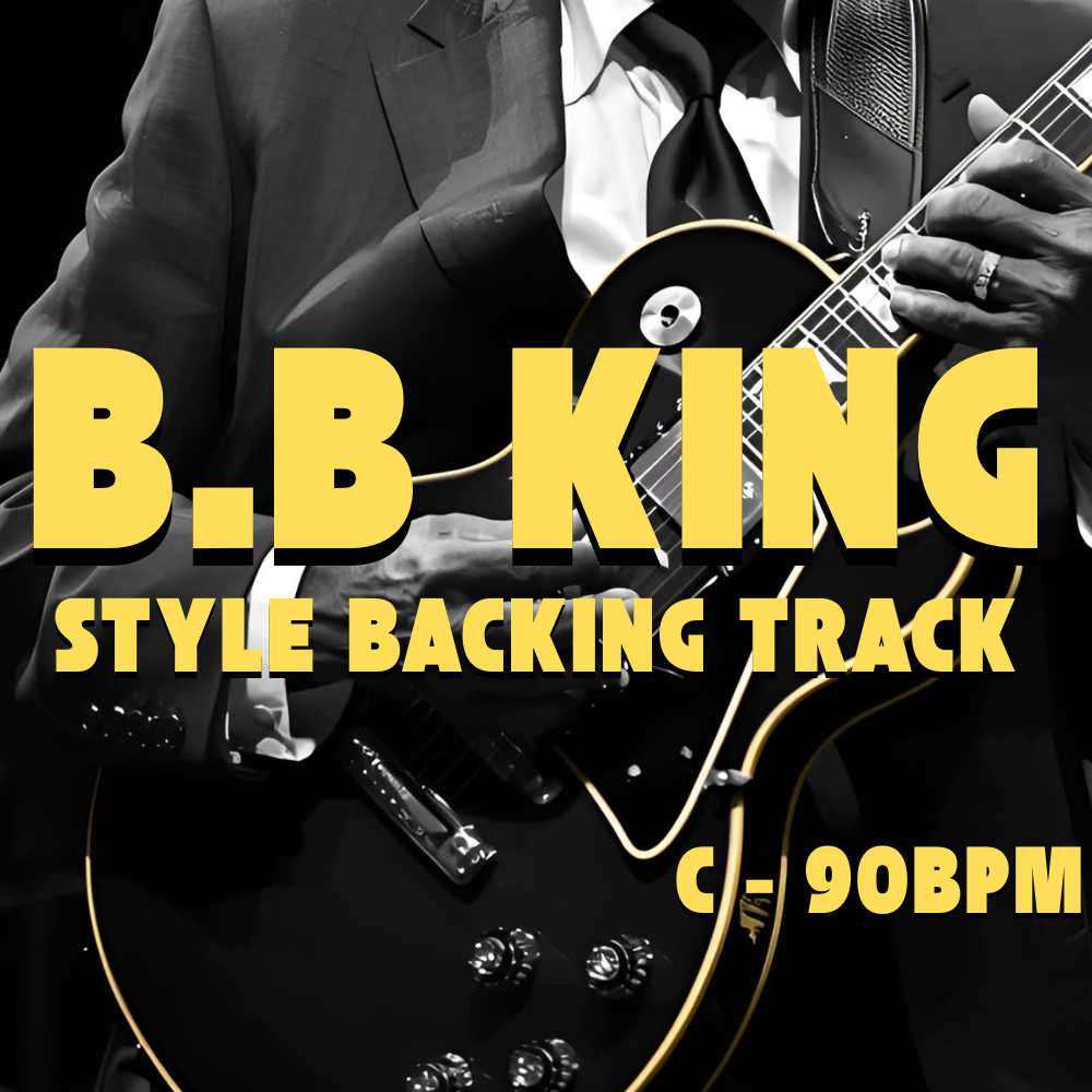 B.B. King Style Slow Blues Backing Track in C | 80 BPM