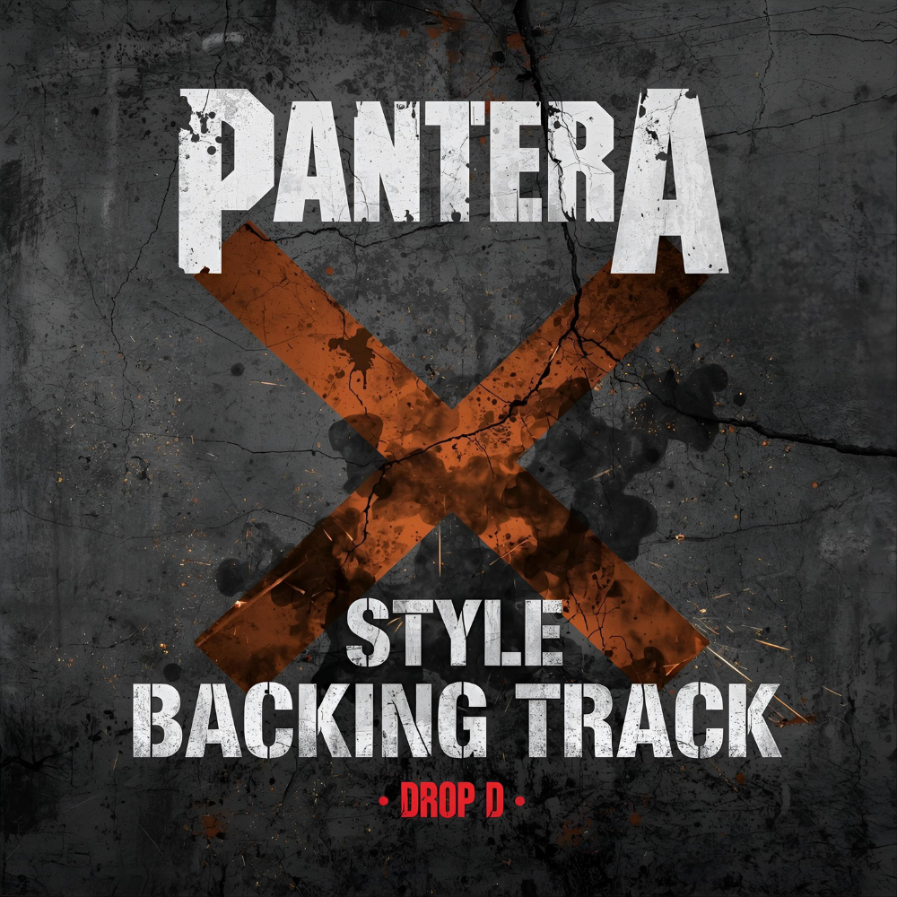 Pantera Style Groove Metal Backing Track (Drop D / 100 BPM)