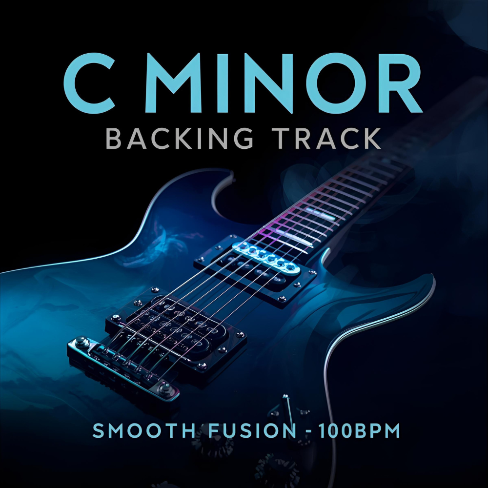 C Minor Backing Track | Smooth Fusion Guitar Jam (100 BPM) | Jazz Fusion Practice & Improvisation
