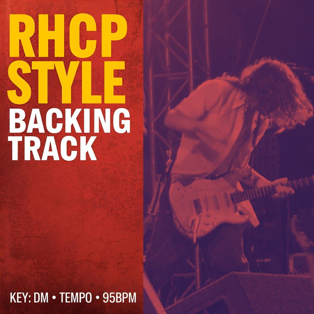 RHCP / John Frusciante Style Guitar Backing Track – Key: Dm (95BPM)