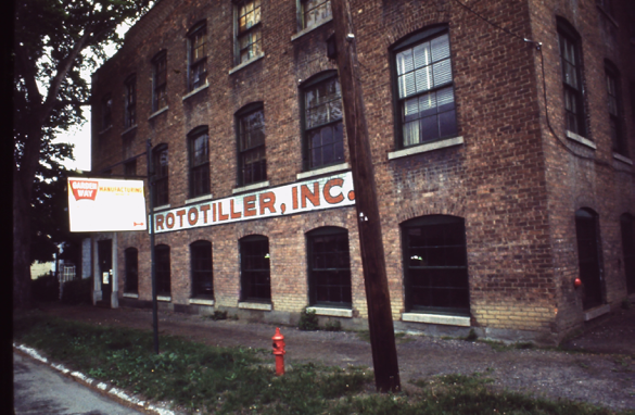 Rototiller factory in Troy