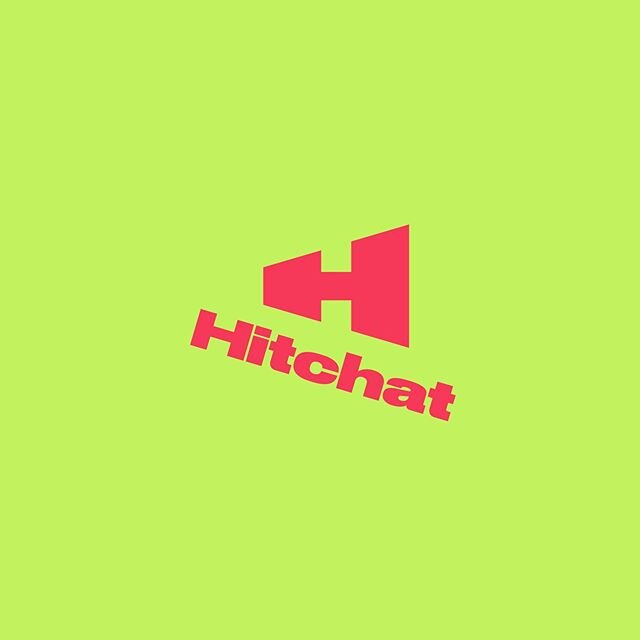 WARNING: The next video may potentially trigger seizures for people with photosensitive epilepsy. 
We don&rsquo;t always design in neon colours, but when we do, best get your shades out. We had fun designing this logo for Hitchat, a locally born musi