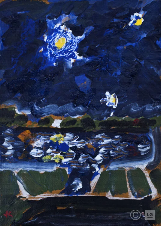Reeds Lake: Moonlight