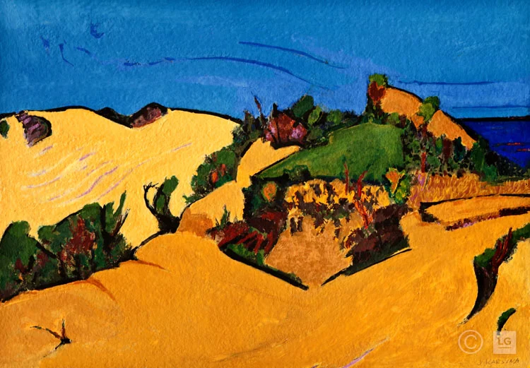 Bright Dune: Near Pyramid Point