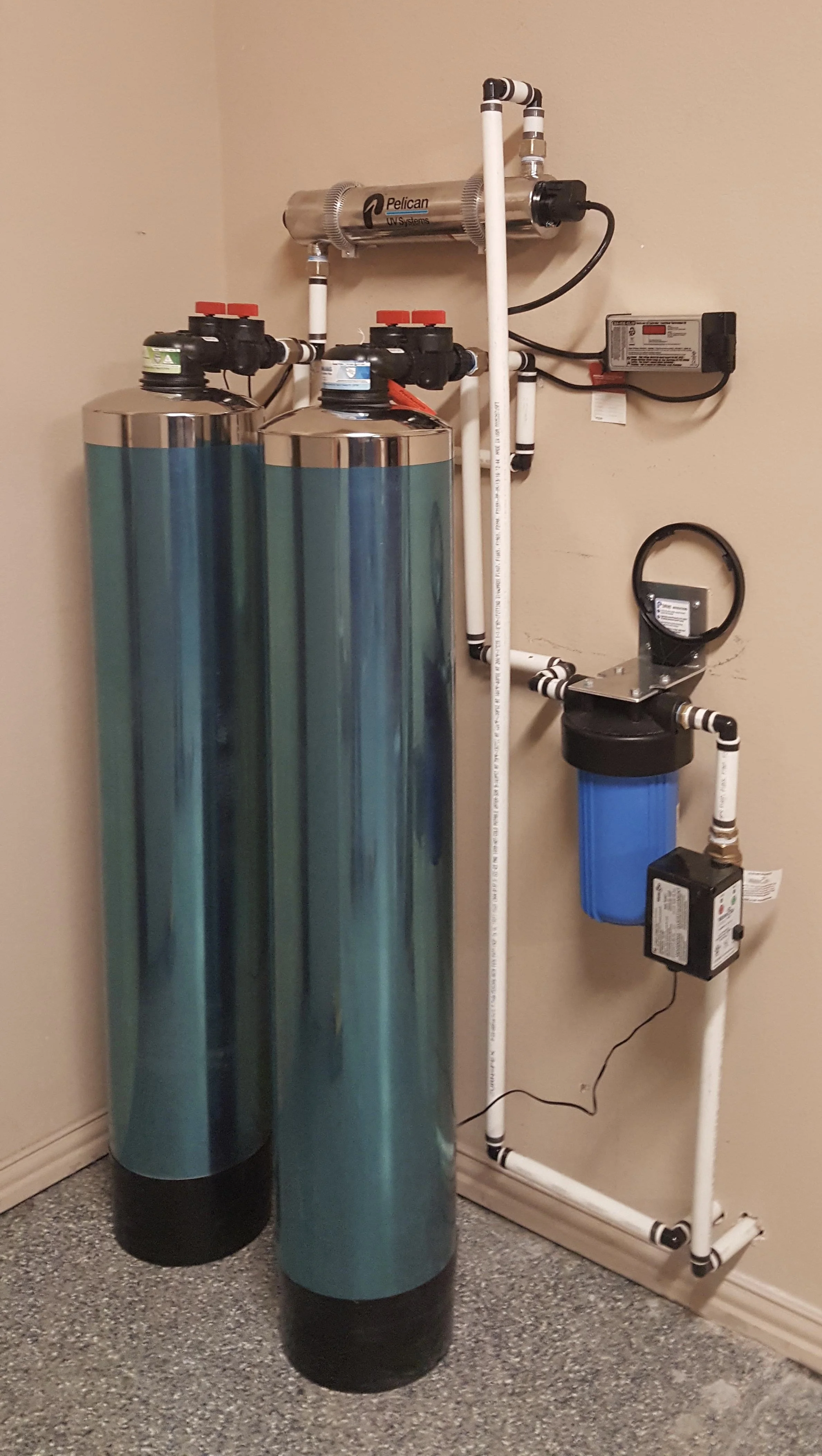 WHOLE HOME FILTER W/ ANTI SCALE & ULTRA VIOLET FILTRATION