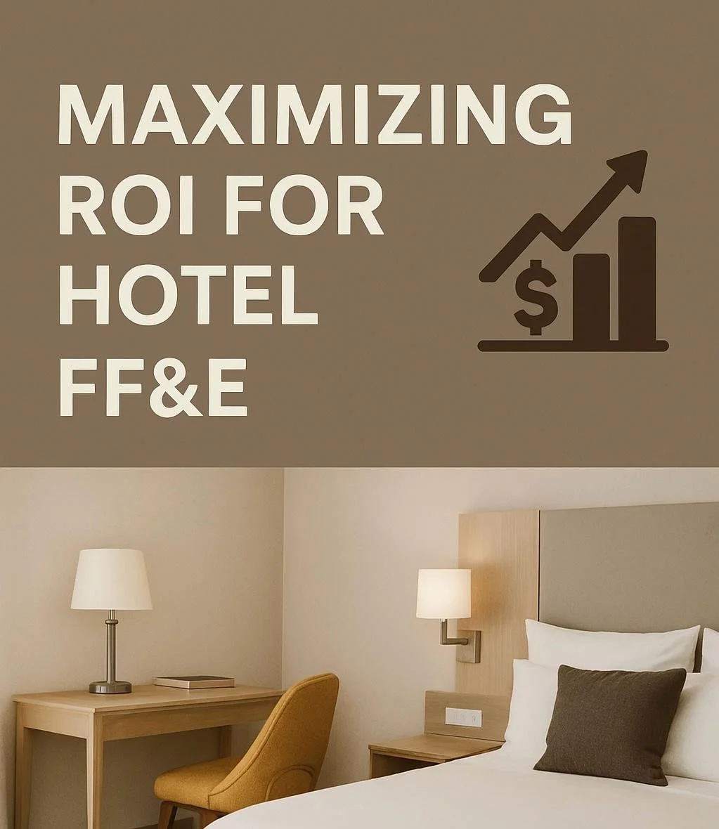 Hotel FF&amp;E Costs: Tips for Maximizing ROI