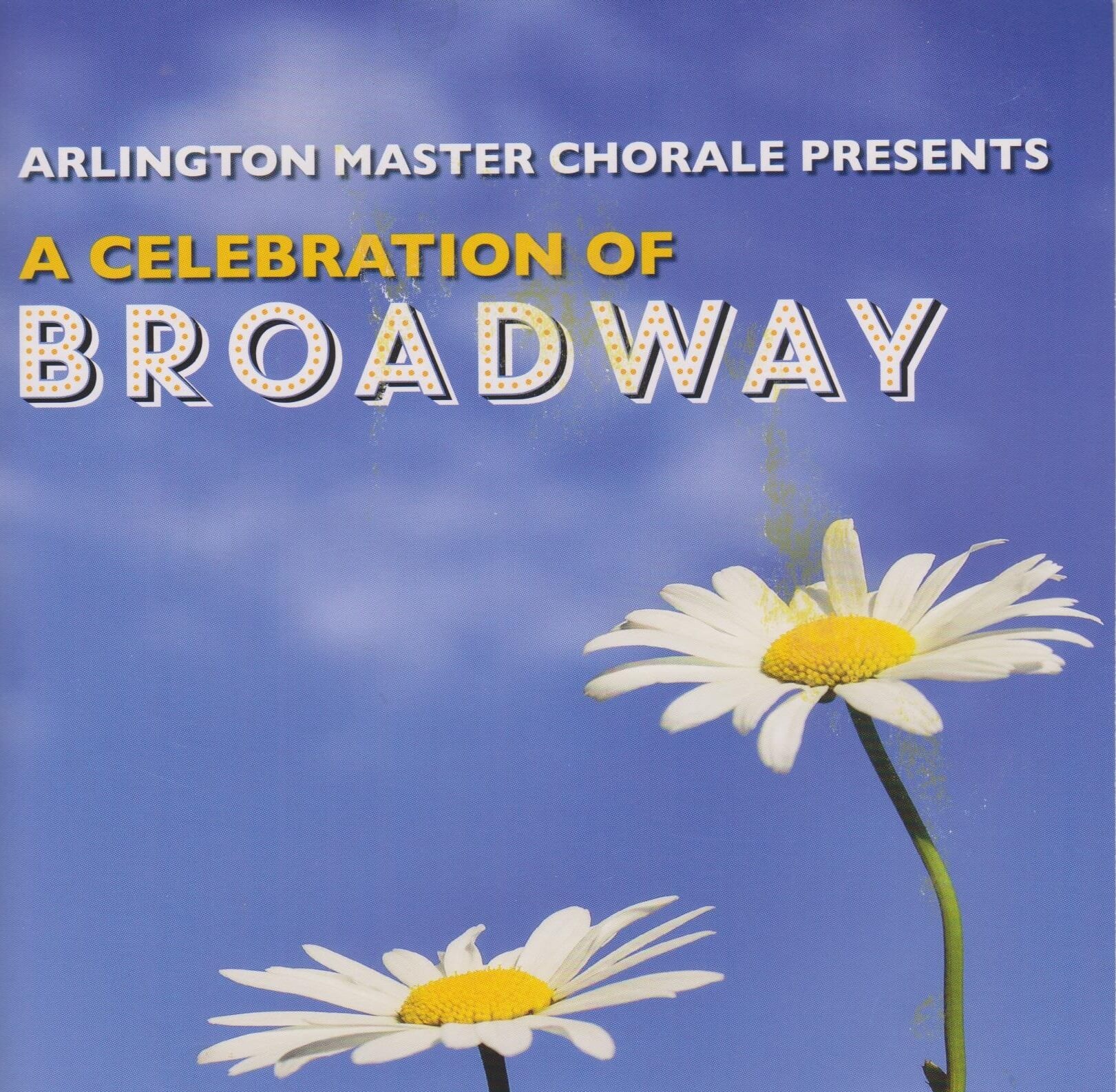  A fun collection of Broadway favorites from Sweet Charity, Funny Girl, South Pacific, and more with the Arlington Master Chorale and our own “Fling Combo” instrumentals. 