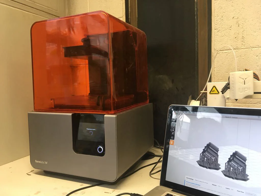 3. My first time 3D printing.