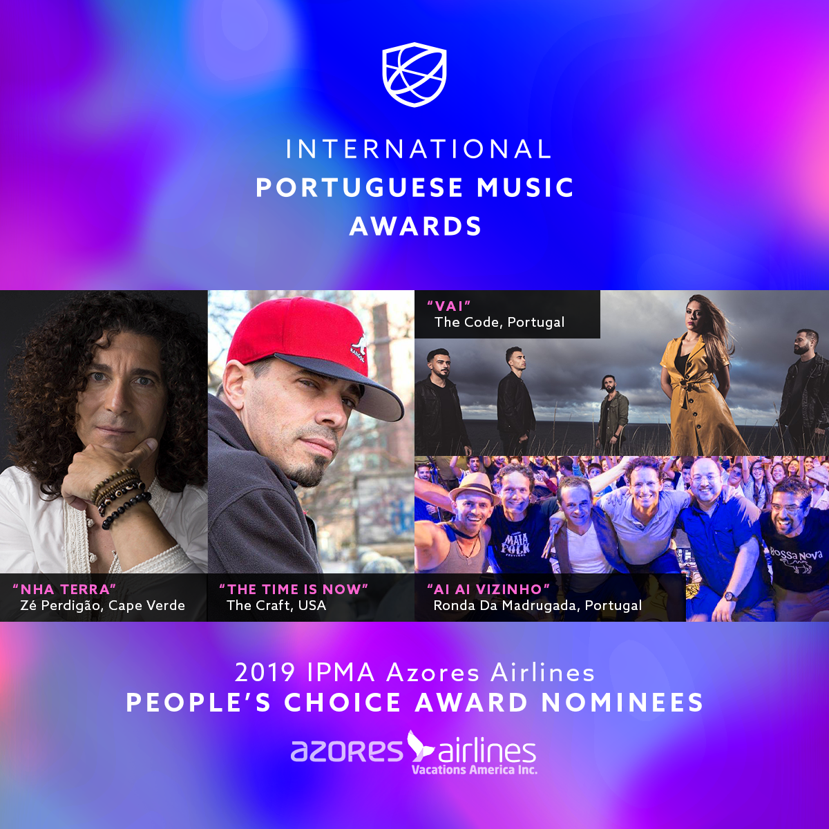 AZORES AIRLINES PEOPLE'S CHOICE AWARD FINALISTS