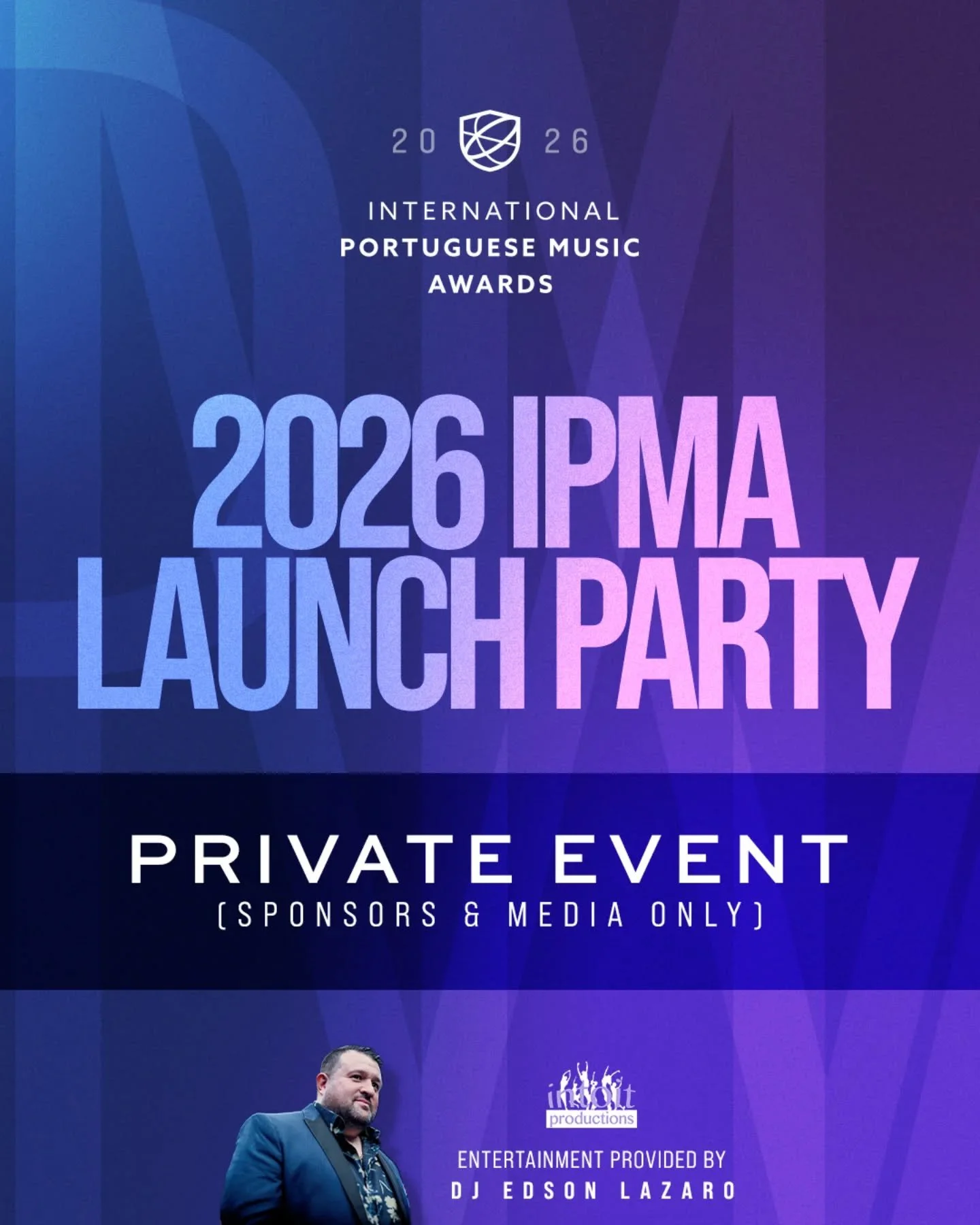Something special is coming! ⭐ The first reveal of the 2026 #IPMA performer lineup will take place in the coming weeks at our Launch Party, a private event for media and sponsors only.