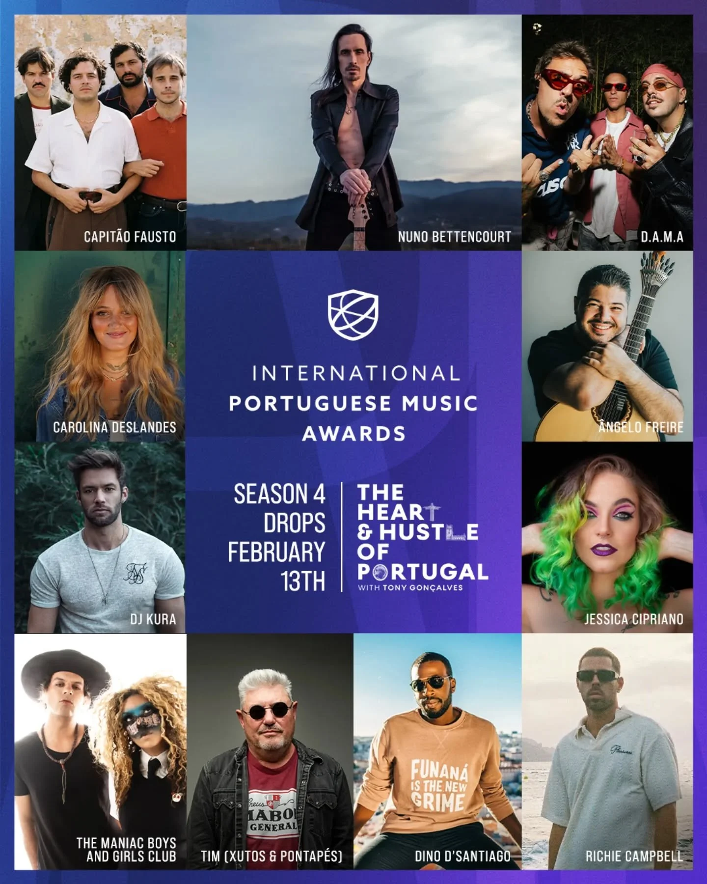 The wait is almost over! ⏳🇵🇹
Season 4 of The Heart &amp; Hustle of Portugal podcast premieres this Friday with new stories from iconic voices.